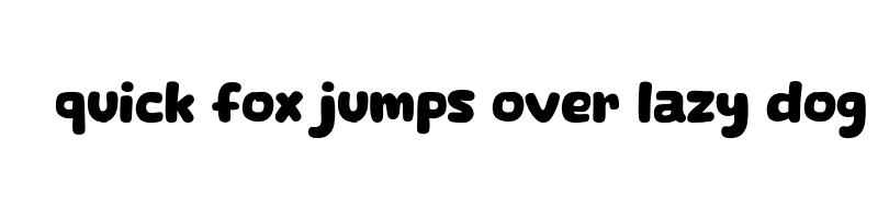 font preview of Snack Omeal otf