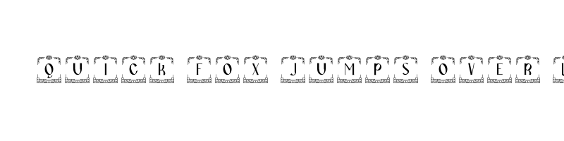 font preview of Soban Chinese Monogram