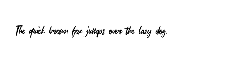 font preview of Something Real