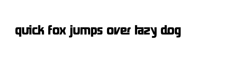 font preview of Sonic Surge otf