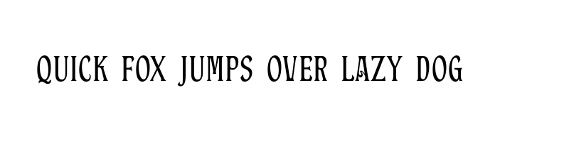 font preview of SPGELASKY Regular