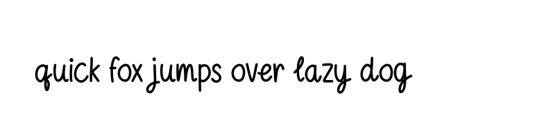 font preview of Spring time