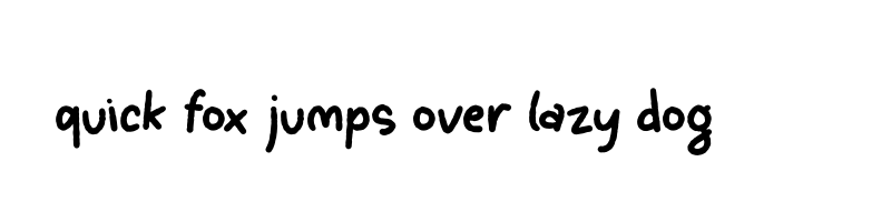 font preview of Squash Delight