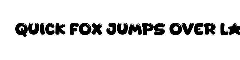font preview of Starbim