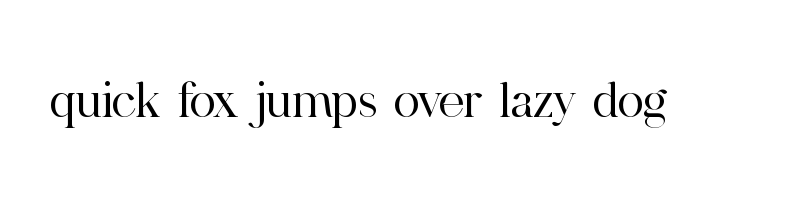 font preview of Stardust Celestina