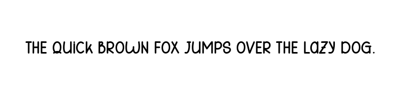 font preview of Start OTF