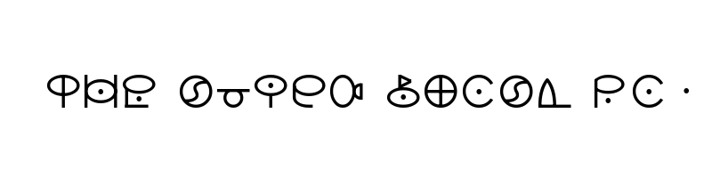 font preview of Stelpolvo Sans Regula
