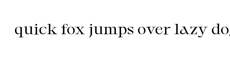 font preview of Steravina