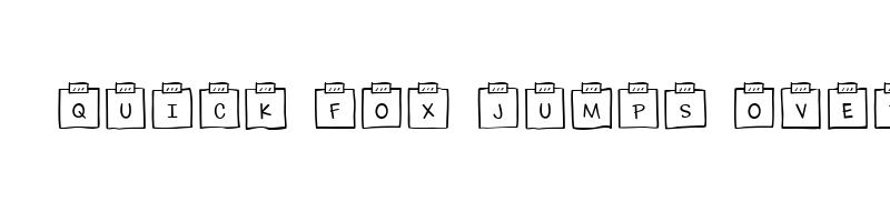 font preview of Sticky Memos