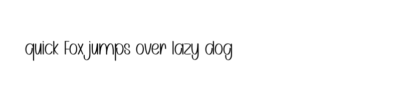 font preview of Sublimation