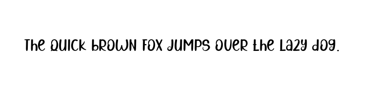 font preview of Sunday Grovy