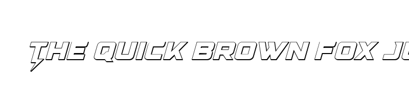 font preview of super charge 3d