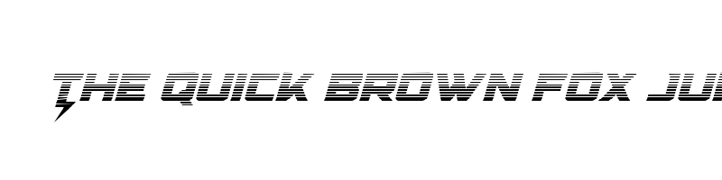 font preview of super charge grad