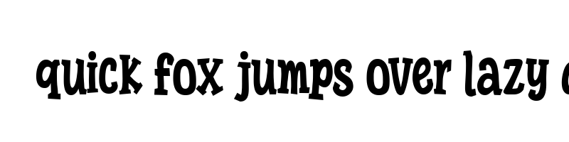 font preview of Super Larky