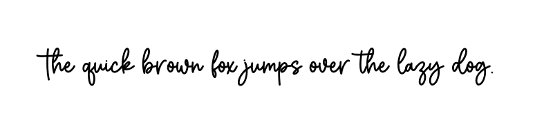 font preview of Sweater OTF