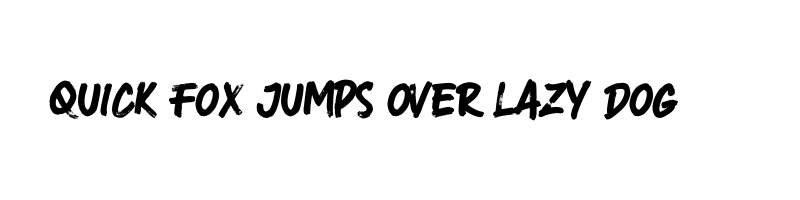font preview of TAG LINER otf