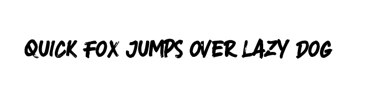 font preview of TAGLINER