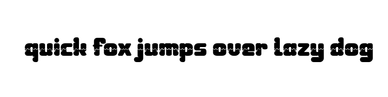 font preview of TAGUROTRIAL