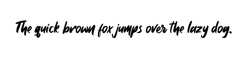 font preview of Takipedey
