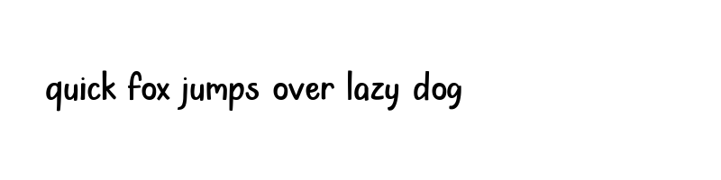 font preview of Tell Me A Joke