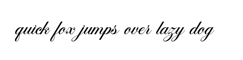 font preview of Tempting