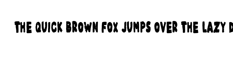font preview of Terror Farm