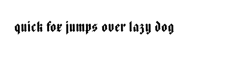 font preview of texture