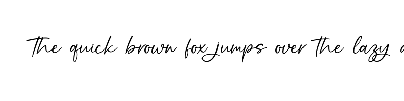 font preview of The Autumn OTF