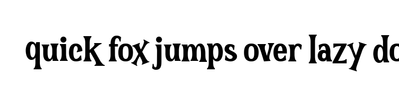 font preview of The Hoca Bold