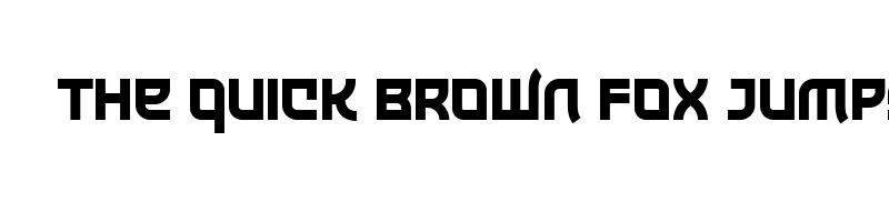 font preview of The Last Shuriken