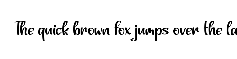 font preview of The Ocean