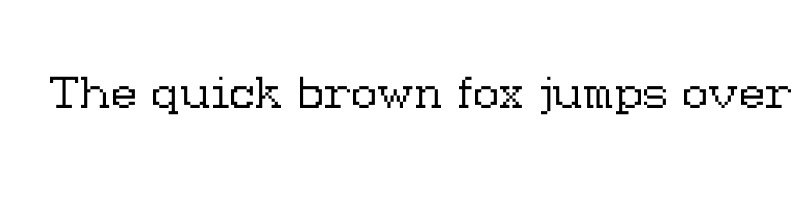 font preview of The Wyoming Font