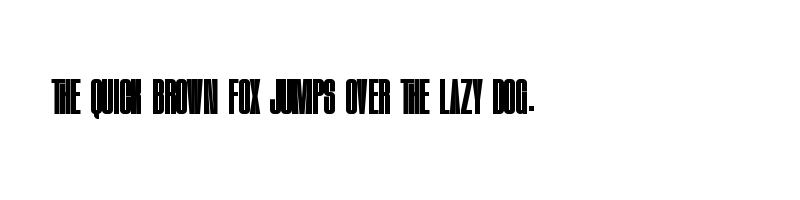 font preview of Theadzan
