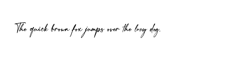 font preview of Thirty Script