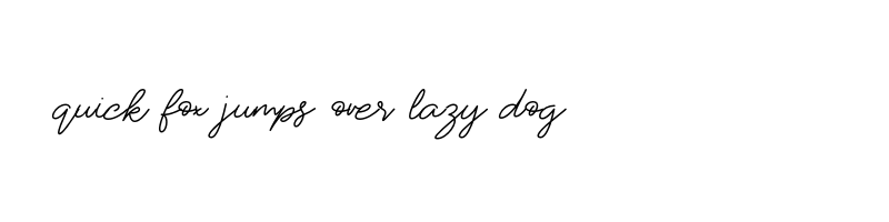 font preview of Thursday Script
