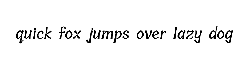 font preview of Tillana Medium