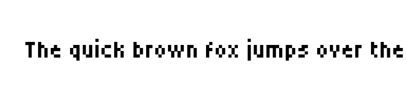 font preview of Tiny5 Regular