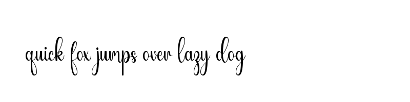 font preview of Tricky