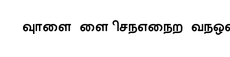 font preview of Trinco Normal Plain
