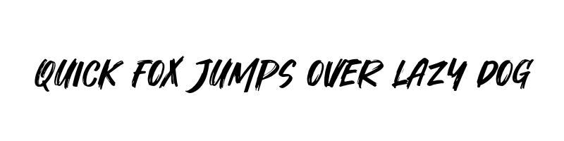 font preview of Trushdex otf