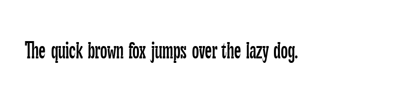 font preview of TT Cometus Light
