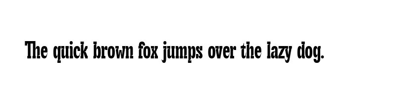 font preview of TT Cometus Regular