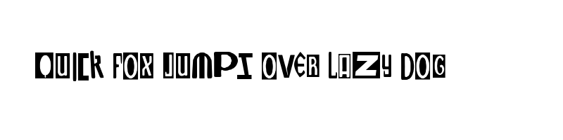 font preview of Ukranian White Punks