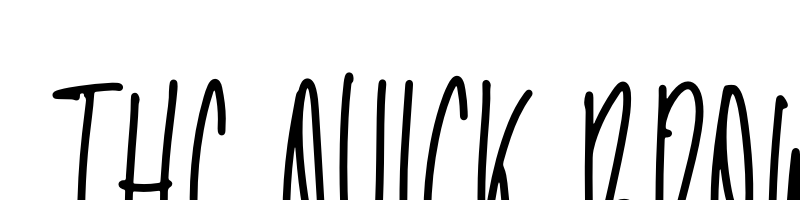 font preview of Unicorn Tall