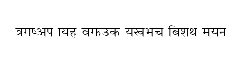 font preview of Unnisha Regular