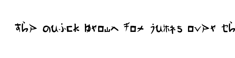 font preview of Unseen