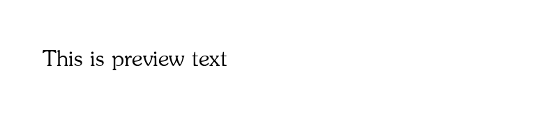 font preview of UPCJL