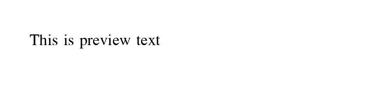 font preview of UPCKL