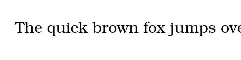 font preview of URWBookman Light