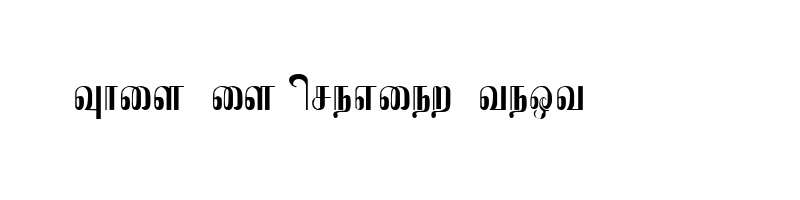 font preview of Uthayam Regular